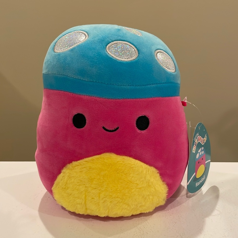 NWT 8” Randall the Mushroom - Blacklight Squad